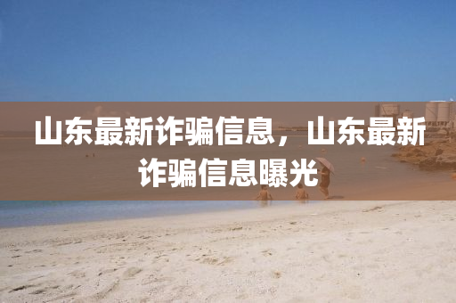 山东最新诈骗信息，山东最新诈骗信息曝光中山市多米克自动化设备有限公司