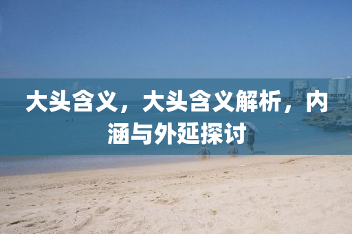 大头含义中山市多米克自动化设备有限公司，大头含义解析，内涵与外延探讨