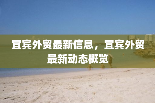 宜宾外贸最新信息，宜宾外贸最新动态概览中山市多米克自动化设备有限公司