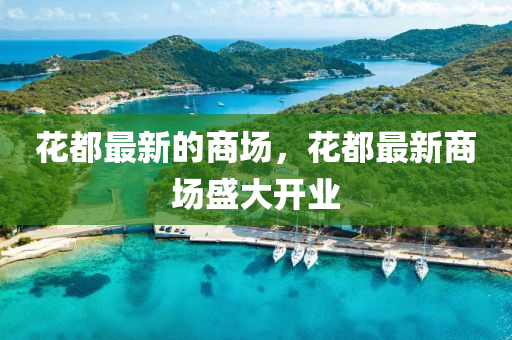 花都最新的商场，花都最新商场盛大开业中山市多米克自动化设备有限公司