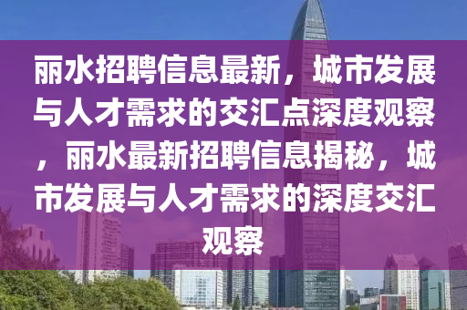 丽水招聘信息最新，城市发展与人才需求的交汇点深度观察，丽水最新招聘信息揭秘，城市发展中山市多米克自动化设备有限公司与人才需求的深度交汇观察
