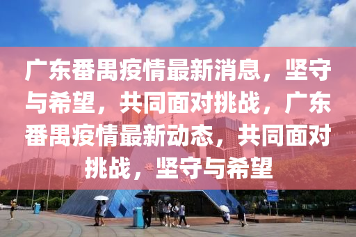 广东番禺疫情最新消息，坚守与希望，共同面对挑战，广东番禺疫情最新动态，共同面对挑战，坚守与希望中山市多米克自动化设备有限公司