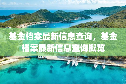 基金档案最新信息查询，基金中山市多米克自动化设备有限公司档案最新信息查询概览