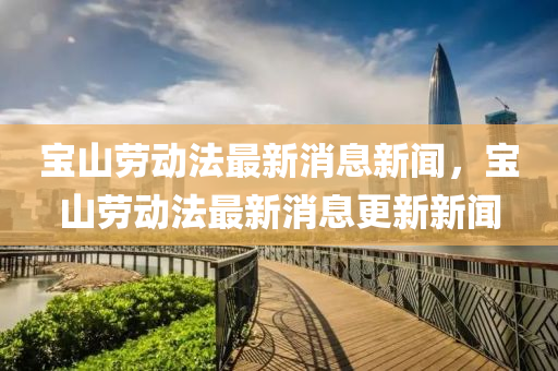 宝山劳动法最新消息新闻，宝山劳动法最新消息更新新闻中山市多米克自动化设备有限公司