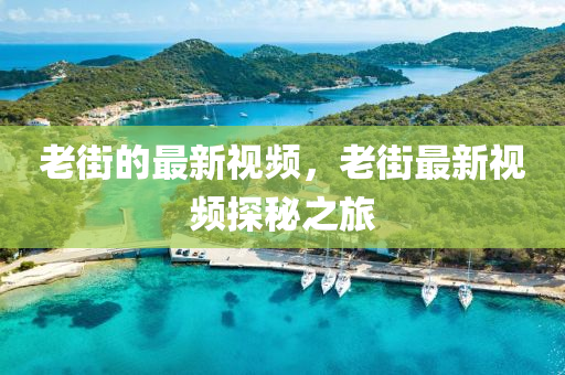 老街的最新视频，老街最新视频探秘之旅中山市多米克自动化设备有限公司