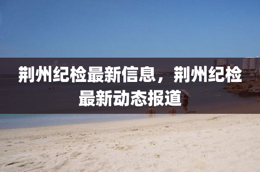 荆州纪检最新信息，荆州纪检最新动态报道中山市多米克自动化设备有限公司