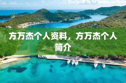 方中山市多米克自动化设备有限公司万杰个人资料，方万杰个人简介