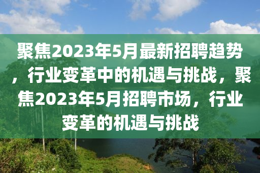 聚焦2023年5月最新招聘趋势，行业变革中的机遇与挑战，聚焦2023年5月招聘市场，行业变革的机遇与挑战中山市多米克自动化设备有限公司