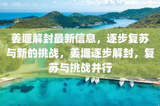 姜堰解封最新信息，逐步复苏与新的挑战，中山市多米克自动化设备有限公司姜堰逐步解封，复苏与挑战并行