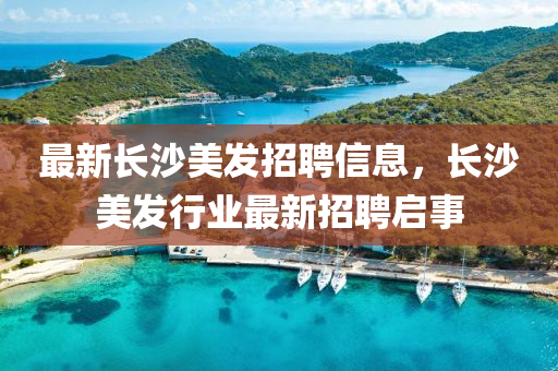 最新长沙美发招聘信息，长沙美发行业最新招聘启事中山市多米克自动化设备有限公司