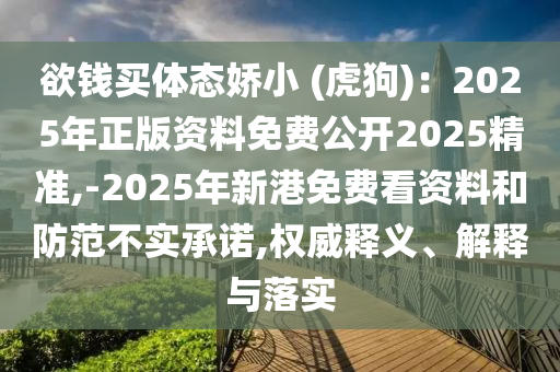 欲钱买体态娇小 (虎狗)：2025年正版资料免费公开2025精准,-2025年新港免费看资料和防范不实承诺,权威释义、解释与落实中山市多米克自动化设备有限公司