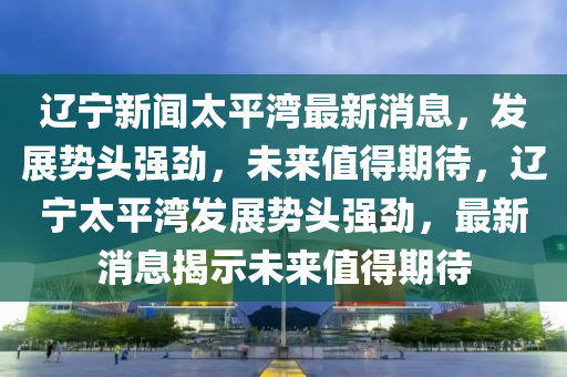 辽宁新闻太平湾最新消息，发展势头强劲，未来值得期待，辽宁太平湾发展势头强劲，最新消息揭示未来值得期待