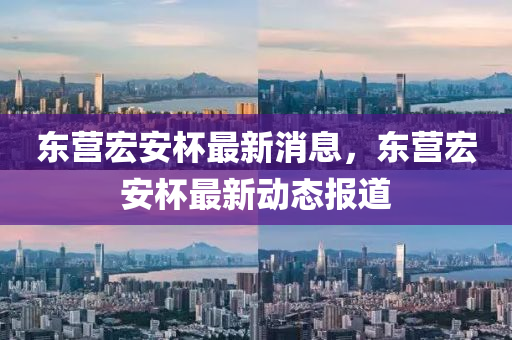 东营宏安杯最新消息，东营宏安杯最新动态报道中山市多米克自动化设备有限公司