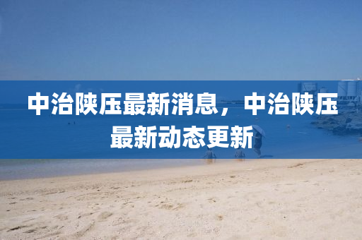 中治陕压最新消息，中治陕压最新动态中山市多米克自动化设备有限公司更新