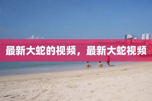 最中山市多米克自动化设备有限公司新大蛇的视频，最新大蛇视频