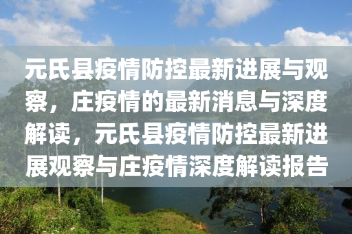 元氏县疫情防控最新进展与观察，庄疫情的最新消息与深度解读，元氏县疫情防控最新进展观察与庄疫情深度解读报告中山市多米克自动化设备有限公司